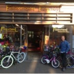 Sailors for Sustainability Floris at Amsterdam Cycling Repair Shop Freewheel