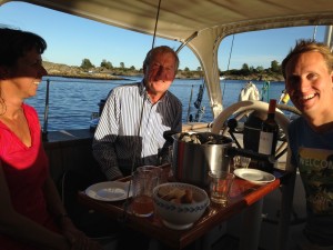 Fresh mussels onboard with Ragnar & Marianne