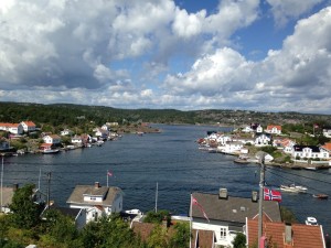 View on Lyngøya islands