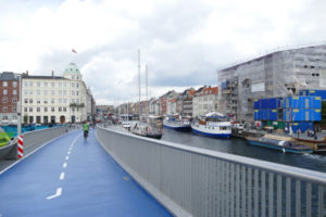 New bicycle bridge in Copenhagen