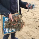 Plastic found on Katwijk beach