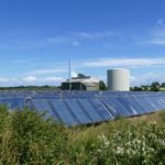 Community-owned plant on Samsø, Denmark turning solar and biomass energy into district heating