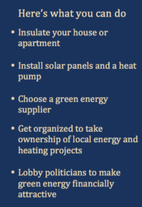 What you can do Renewable Energy Samsø