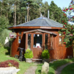 Ecovillage Findhorn sustainable whisky barrel home
