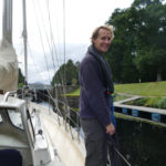 Entering a Caledonian Canal lock