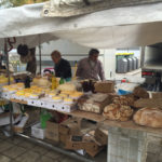 Friday street market in Muros