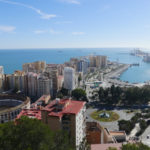 View on Málaga harbour