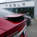 At the Tesla dealer