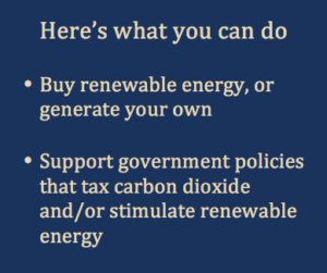 What you can do - Marine Energy