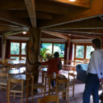 The Findhorn dining room