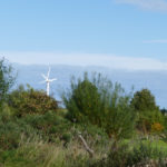 Community wind turbine at Ecovillage Findhorn