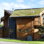 Modern ecohome at Ecovillage Findhorn