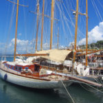 Classic sailing yachts in Le Grazie