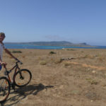 Biking barren Asinara