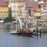 Lucipara2 moored next to Tres Hombres in downtown Porto