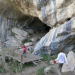 Pellumbas Cave entrance