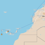 Our route from Tenerife to El Hierro