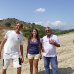 With Antonella and the Land Owner