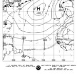 NOAA weather chart indicating Tropical Waves