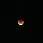 Red moon from Itaparica