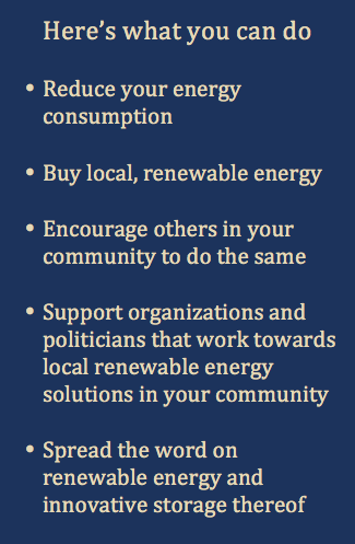 Here's what you can do - Energy on El Hierro