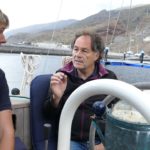 Javier Morales explains El Hierro's energy transition to us in the cockpit
