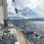 Westerly winds are great when you sail east