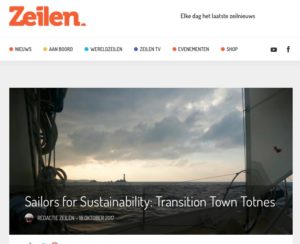 11 Sailors for Sustainability at Zeilen about Transition Town Totnes 20171008