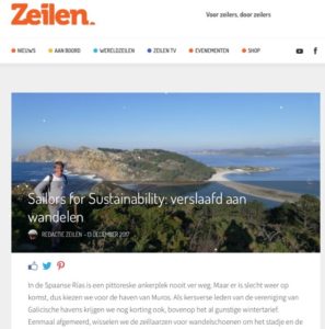 13 Sailors for Sustainability at Zeilen about Hiking 20171213