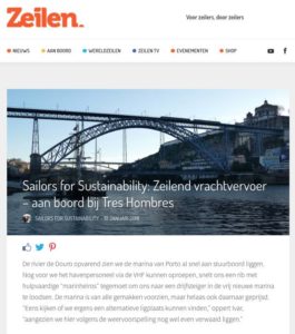 14 Sailors for Sustainability at Zeilen about Fairtransport 20180110