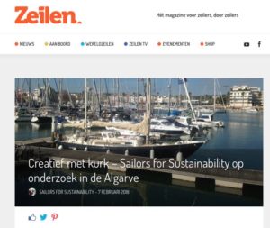 15 Sailors for Sustainability at Zeilen about Cork 20180207