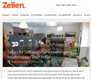 2 Sailors for Sustainability at Zeilen about Zero Waste 20170213