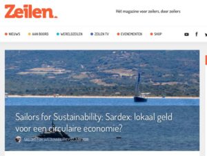 20 Sailors for Sustainability at Zeilen about Sardex 20190627