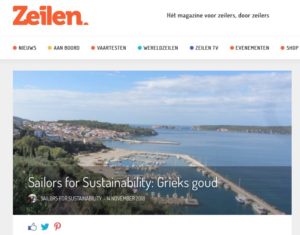 25 Sailors for Sustainability at Zeilen about Olive Oil 20181114