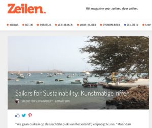 29 Sailors for Sustainability at Zeilen about Artificial Reefs 20190306