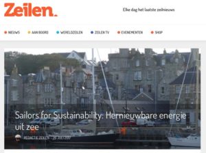 8 Sailors for Sustainability at Zeilen about Marine Energy 20170726