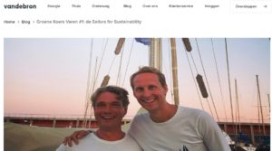 Blog 1 Sailors for Sustainability at Vandebron about Our Mission