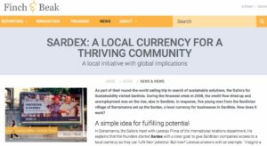Newsletter 5 Sailors for Sustainability at Finch and Beak about Sardex