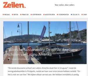 Sailors for Sustainability at Zeilen about sustainable schools