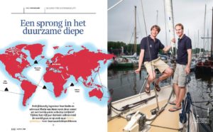 Sailors for Sustainability at Elsevier Juist 201607
