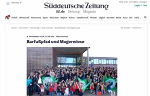 Sailors for Sustainability at Sueddeutsche Zeitung 201811