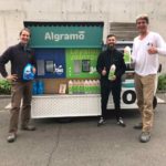 Algramo's mobile detergent refilling station