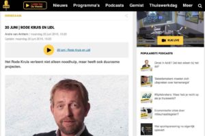 BNR Duurzaam interview about our departure