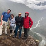 Hiking Inca trails with Saskia and Nele