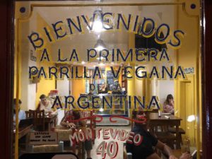 The first vegan parilla in Buenos Aires