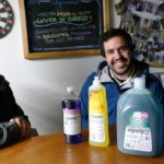 Francisco explains about the Algramo detergents