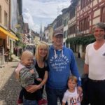 In Switzerland with Floris' brother and family