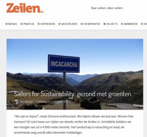 Sailors for Sustainability at Zeilen about Veggies 20191211