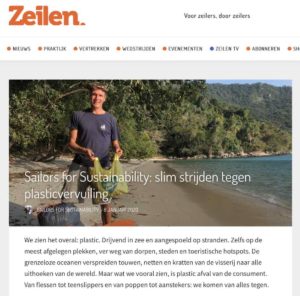 Sailors for Sustainability in Zeilen about Algramo