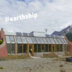 Earthship building in Ushuaia